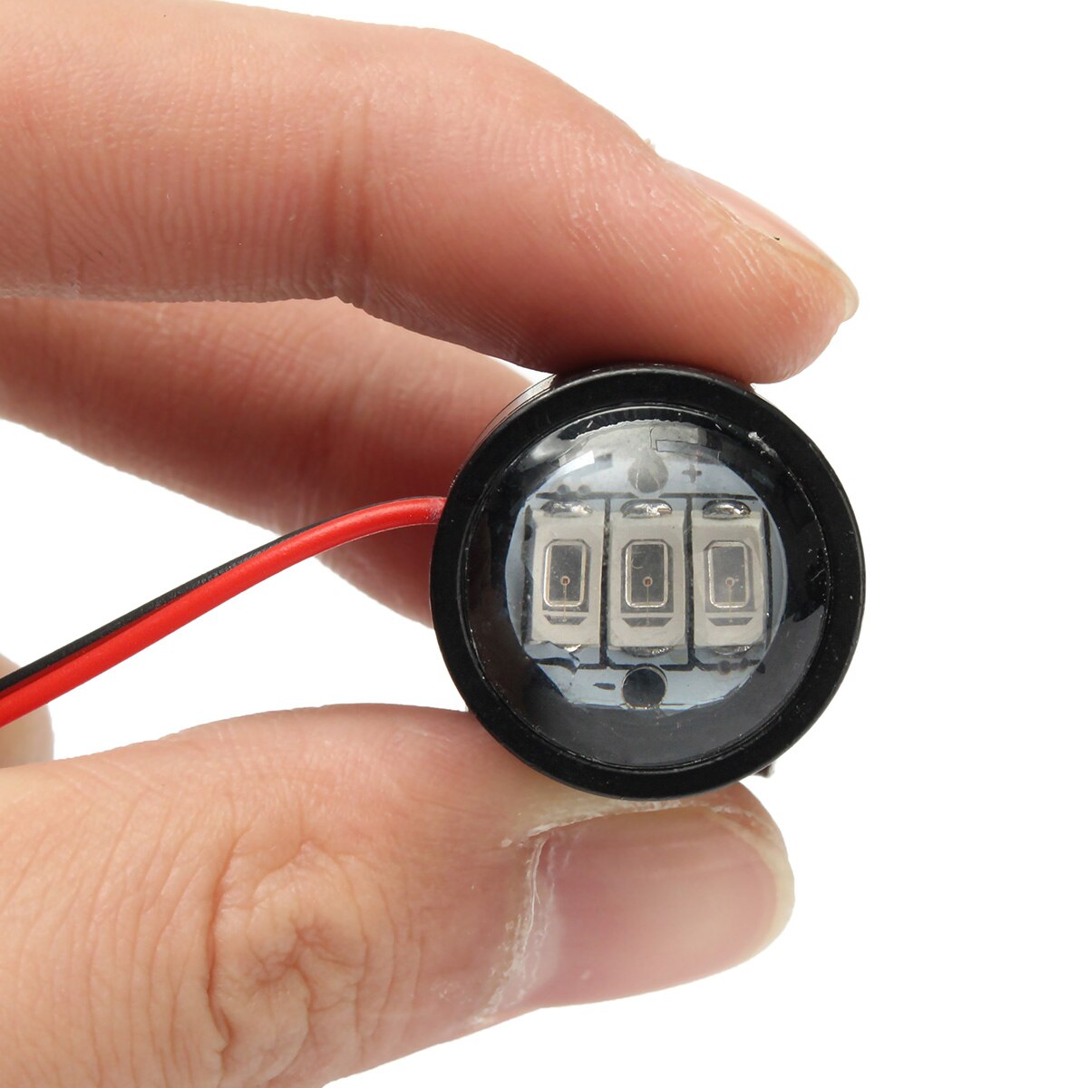 Ampoules pour clignotants de moto 12V | Paire, ampoules pour rétroviseur clignotant, lampe oeil aigle 3LED ampoule universelle