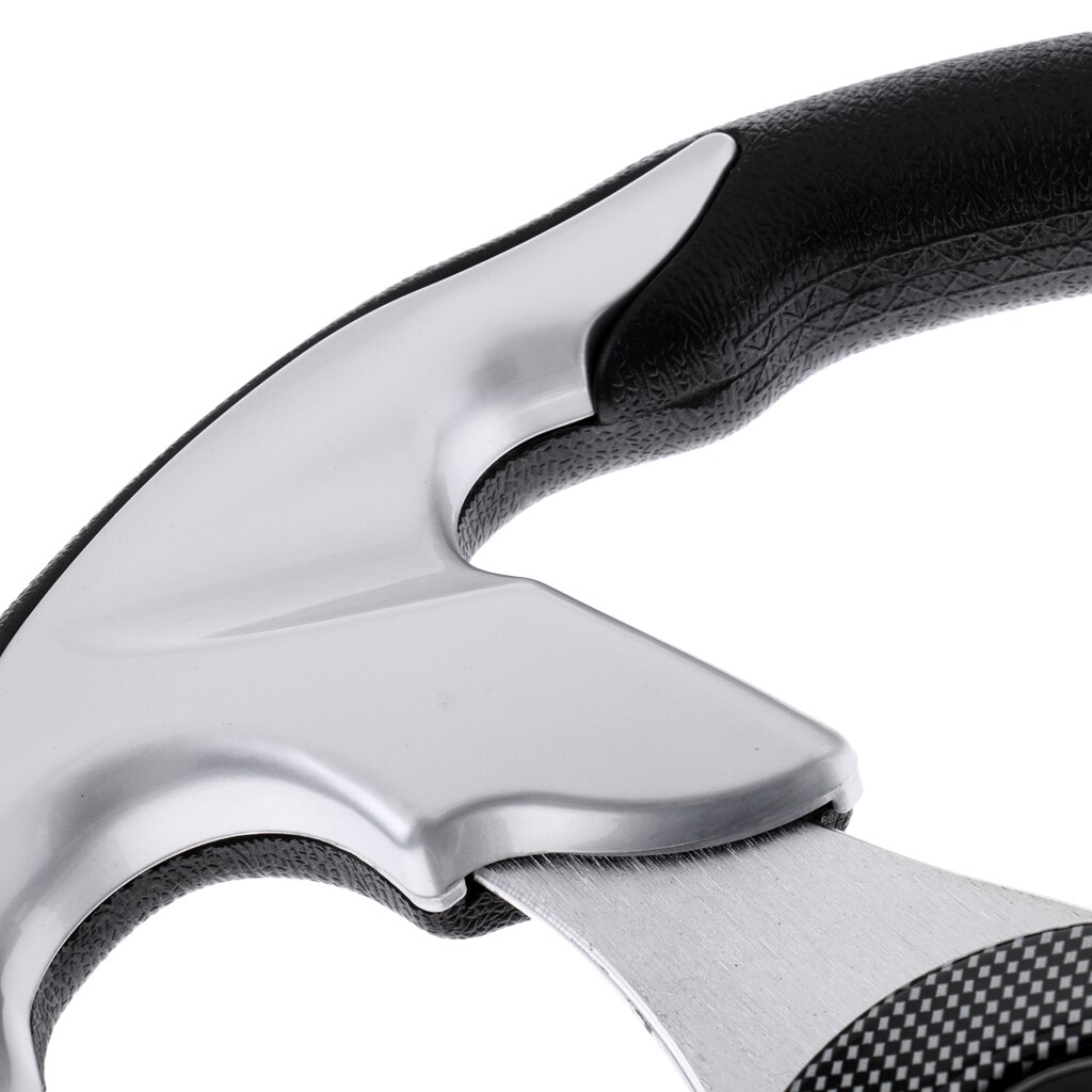 12.2 inch Marine Power Boat Steering Wheel - Universal Replacement for Yacht Speedboat Rib Tender Dinghy and more