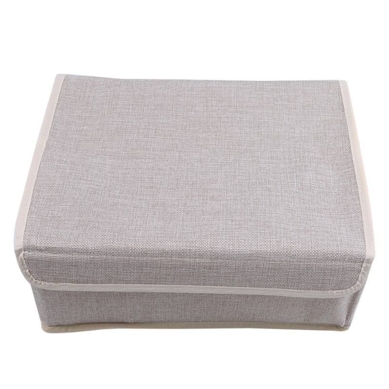 Opbergdoos ondergoed verdeler lade deksel kast organizer interieur organizer voor stropdassen sokken shorts bh opbergdozen: Khaki