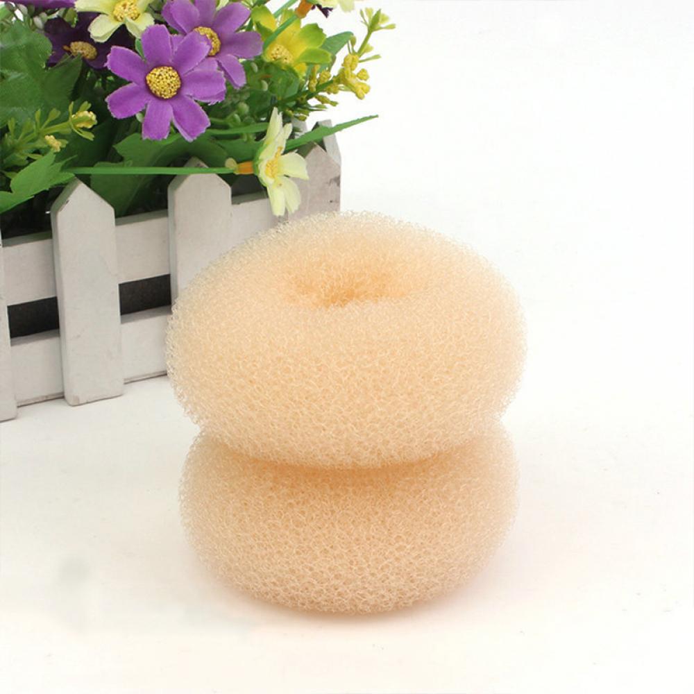 Bulle maker munk magisk skum svamp lätt stor ring hår styling verktyg produkter frisyr hår accessoarer för flickor kvinnor dam