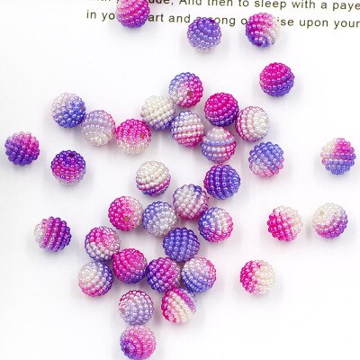 1 parkere havfrue gradient perler sjarm tillegg dryss slank fyllstoff til luftige gjørme leker slank rekvisita gjør selv kake tilbehør: 4