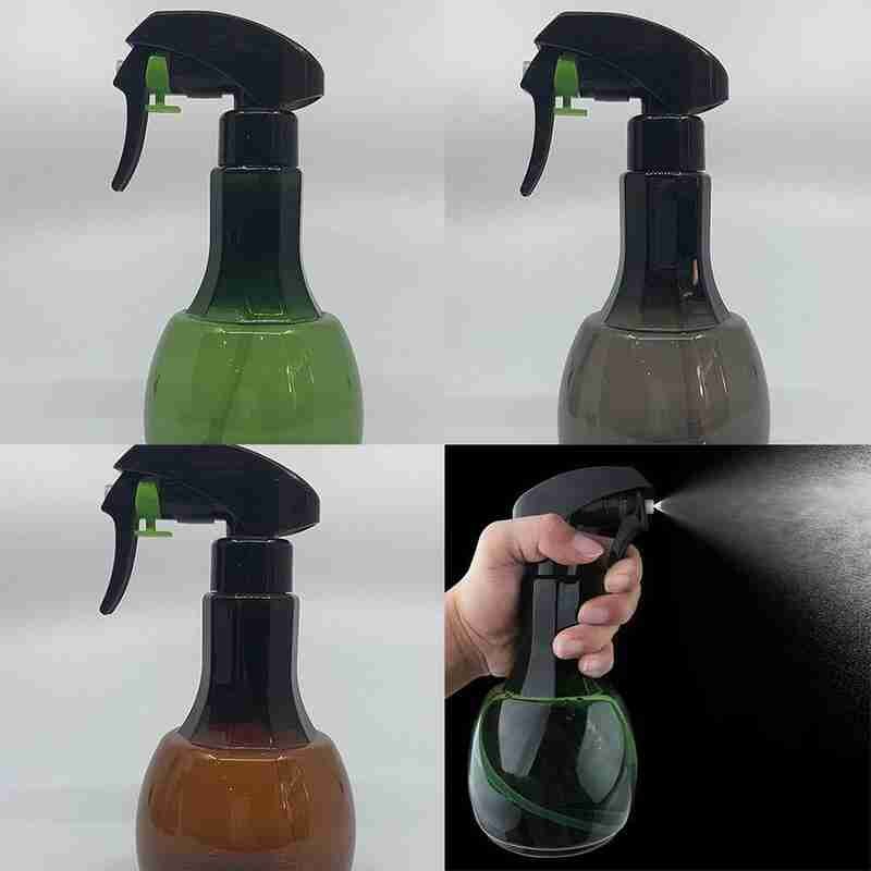 Big Round Refillable Beauty Salon Spray Bottle Barber 400ml Lotions Homemade Atomizer Hairstyle Spray Peserve Bottle U0F6