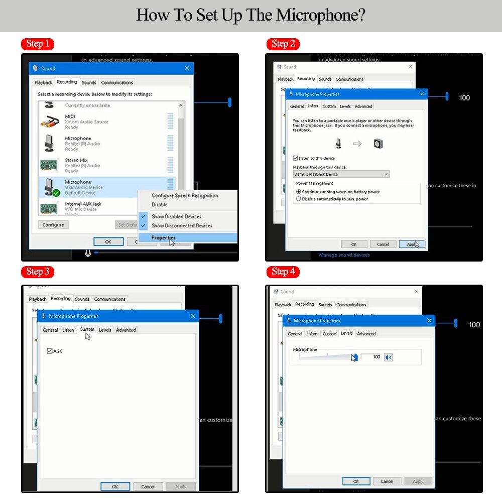 microfone bm 800 Studio Microphone Karaoke bm800 Condenser Sound Recording Microphone For computer