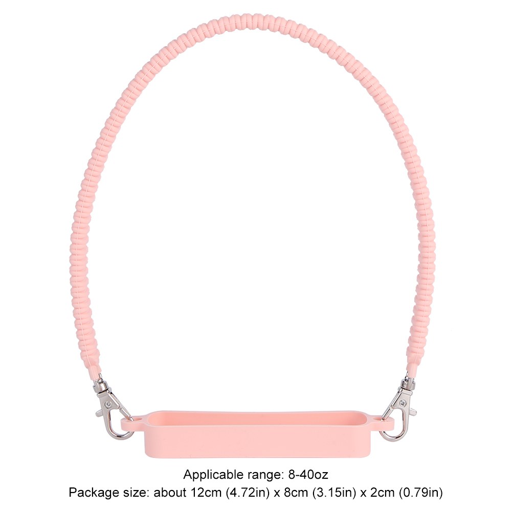 40Oz Waterfles Houder Met Riem Voor Stanley Cup Asessories Cup Mouw Tuimelaar Houder Riem Waterfles Tas Draagtas: Deep Blue