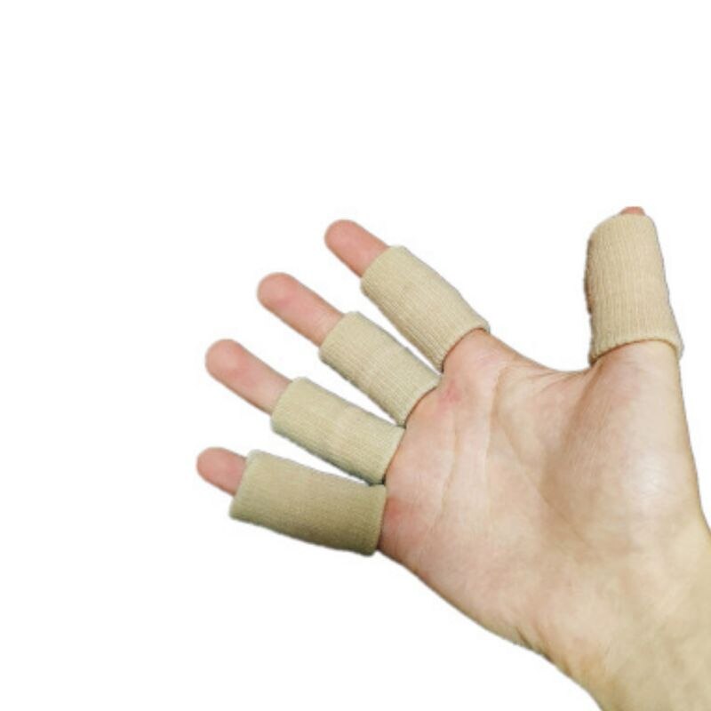 Protective Support Washable Finger Sleeves Sports Protector Cover Volleyball Badminton Basketball Fingertip Guard Braces