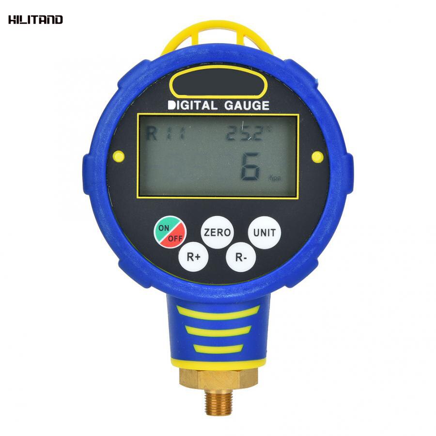 Manómetro Digital de baja presión, herramienta de refrigeración de aire acondicionado R32, refrigerante de aire acondicionado de