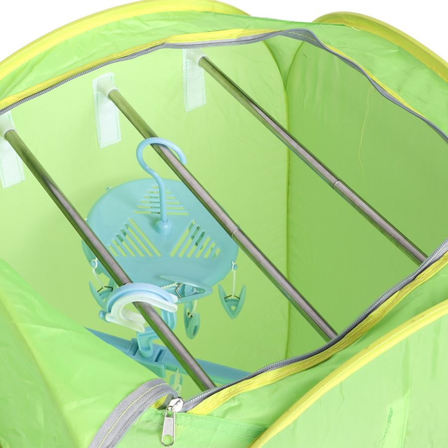 Portable Clothes Dryer Household Portable Mini Folding Shoes Clothes Drying Bag Clothes Laundry Dryer Traveling