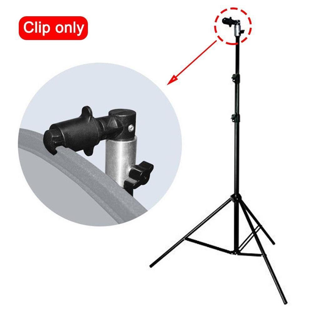 Quick Release Reflector Houder Clip Reflector Fotografia Voor Foto Stand Beugel Softbox Klem Lente Video Licht Photograp E5U8