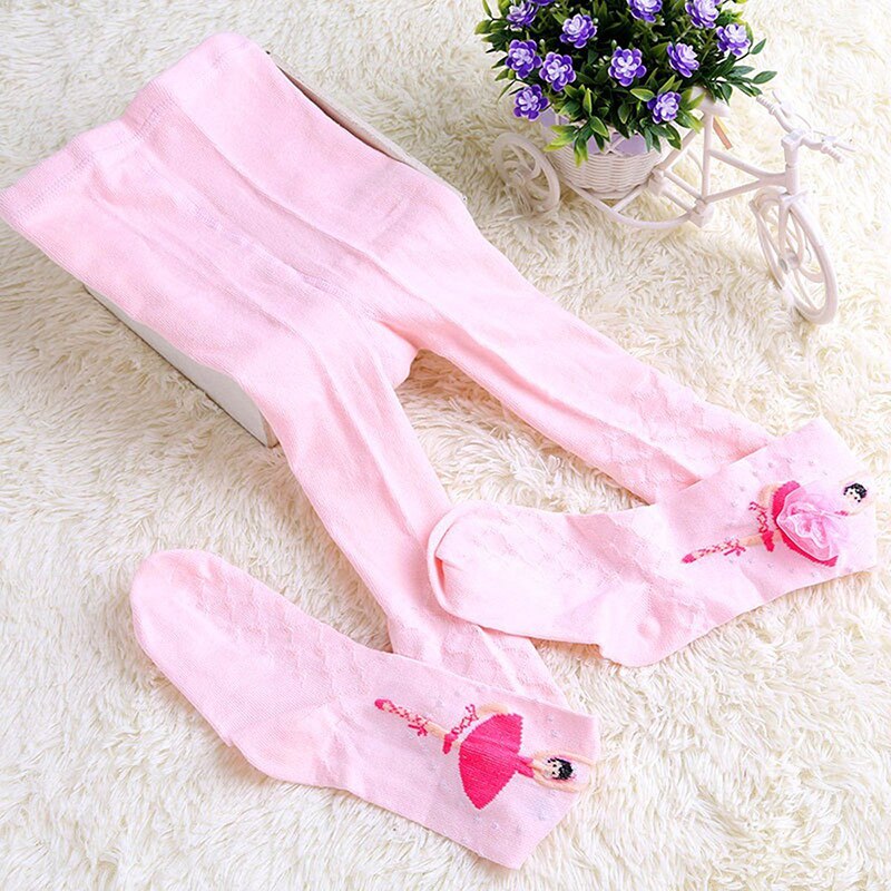 Girls Tights Autumn Kids Cotton Pantyhose Cute Soft Knitted Tights for Baby Girl Infant Toddler Stocking Children Clothing