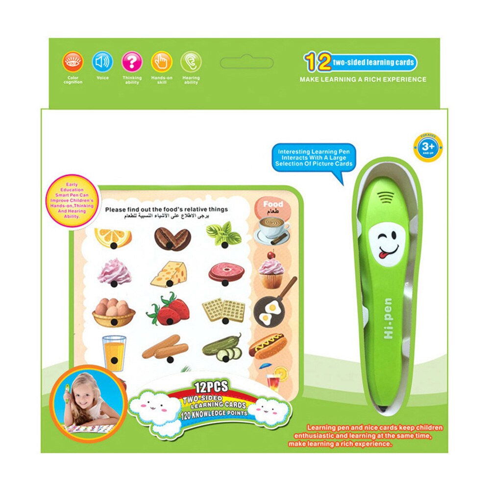 English Language Learning Reading Pen Multi-function Foreign Language Learning Machine Early Education Reading Pen for Kids