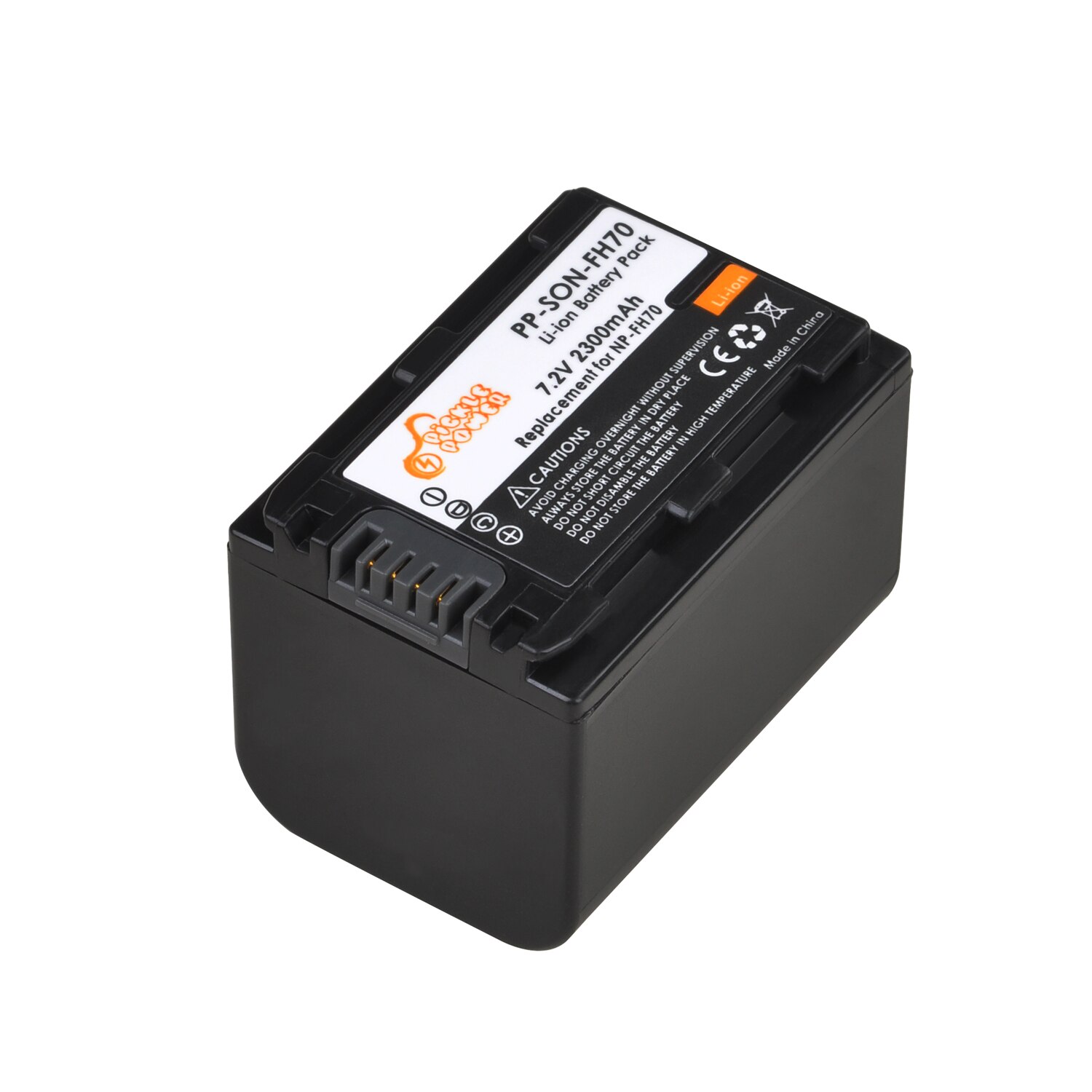 Batteria NPFH70 NP-FH70 + caricatore USB portato per Sony NP-FH30 NP-FH40 NP-FH60 NP-FH50 serie NP-FH70 HDR-XR: 1 batteria