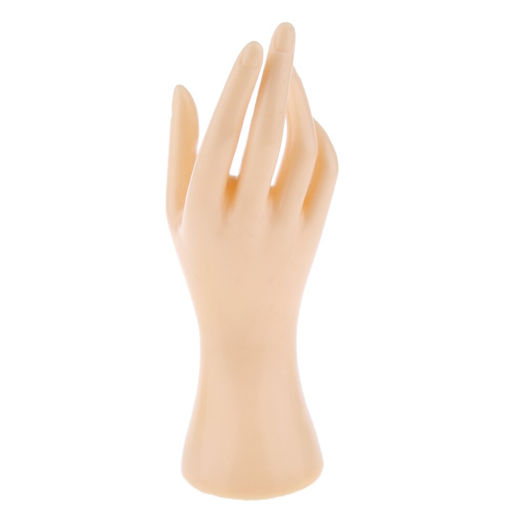 Female Mannequin Right Hand Jewelry Bracelet Ring Watch Gloves Display 8.5'