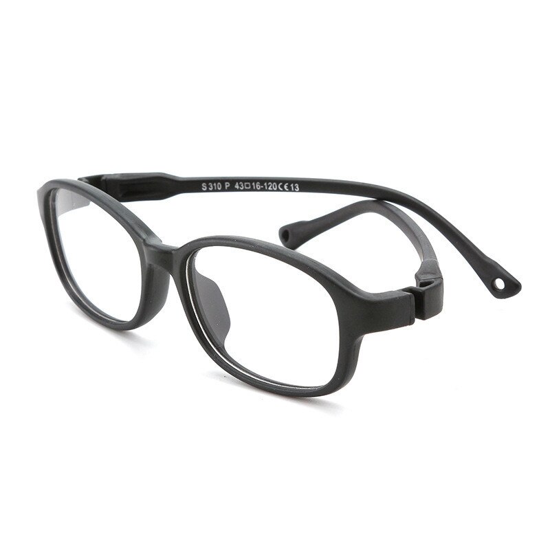 Seemfly, gafas desmontable ultraligeras para niños y niñas, montura redonda de silicona suave, gafas para niños, gafas ópticas de Color sólido