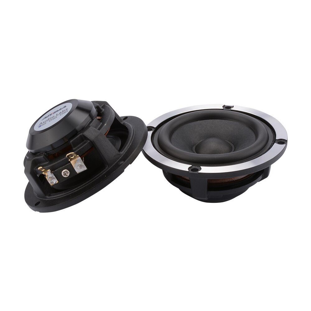 AIYIMA-altavoz de 3 pulgadas de rango medio para coche, altavoz de sonido de 4, 8 Ohm, 15W, cono de papel de lana, altavoz de neodimio de aluminio, 2 uds.