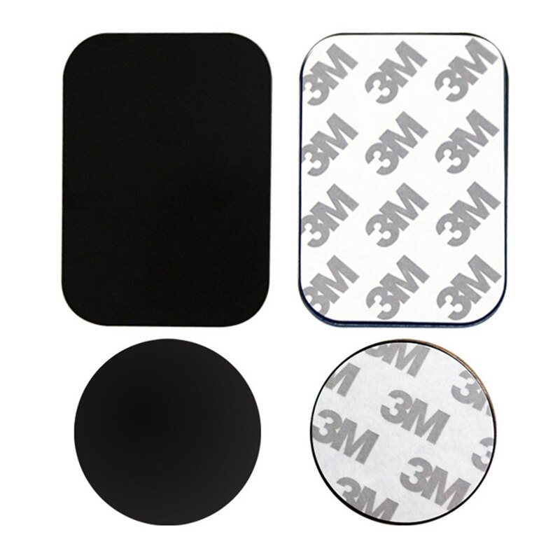 Xiaomi – Plaque de métal en aimant, support de téléphone pour voiture, kit de montage magnétique pour mobile, remplacement universel avec adhésif,