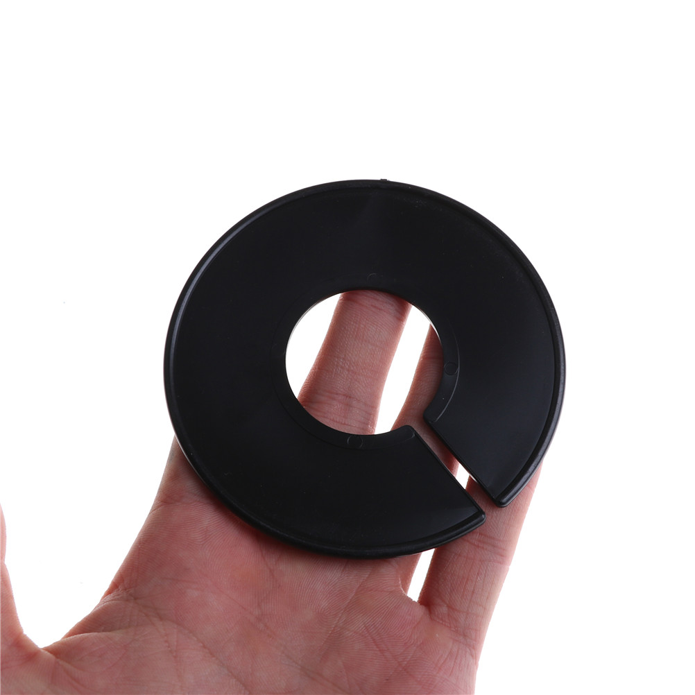 Porte-vêtements en plastique vierge | Anneau, séparateur de taille, convient à un Tube rond ou carré, couleur aléatoire, , 10 pièces/lot