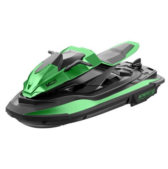 Seeker RC Boat Motorcycle Remote Control Motorboat 1/14 2.4G Water Sports: green