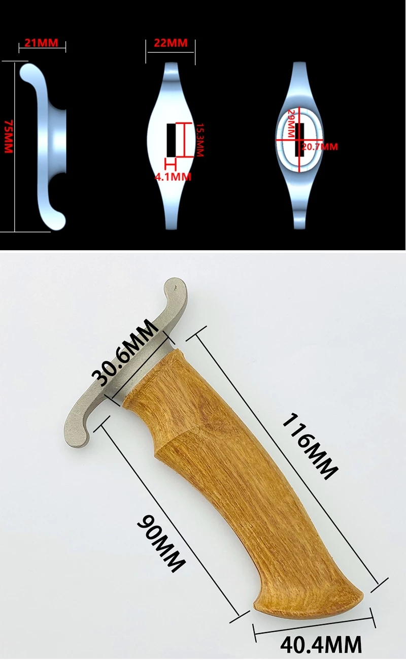 1 Juego de Material semiacabado de mango de cuchillo de madera de pera amarilla con protector de cuchillo para hacer mango de cuchillo DIY, accesorios de hoja: Verde
