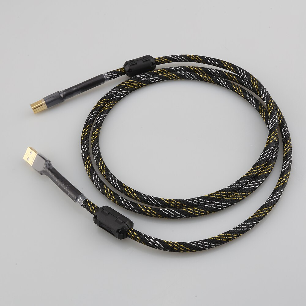 Audiocrast Hifi Usb Kabel 4N Ofc Usb Type A Naar B Data Kabel Hifi Usb Audio Video Kabel Dac pc