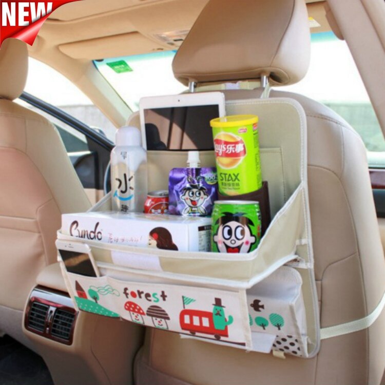 Leuke Auto Achterbank Opbergtas Opknoping Netten Pocket Trunk Bag Organizer Auto Opbergen Opruimen Interieur Accessoires Benodigdheden