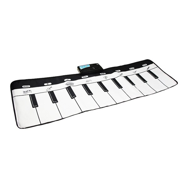 Premium piano dansmatta rolig musikalisk step 'n' play matta för barn - framför klassiska låtar med fötterna - bra idé för: Default Title