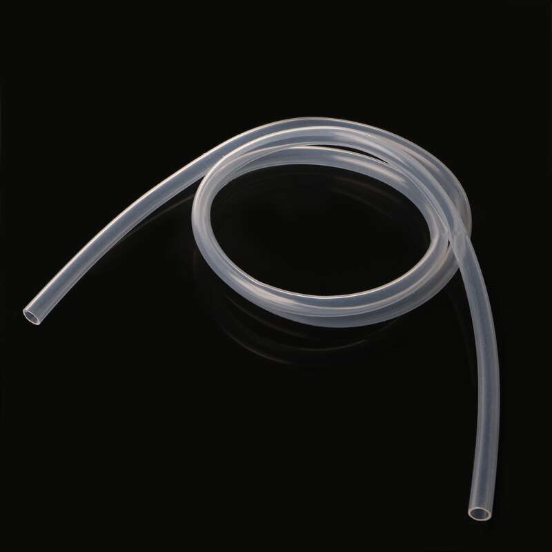6mm ID x 8mm OD Food Grade Siliconen Tube Flexibele Tuinslang 1m Transparant