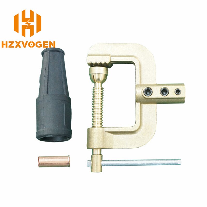 HZXVOGEN Earth Clamp 400A Full Copper Ground Clamp For ARC MMA STICK Welding Process Great Clamp