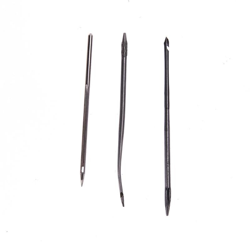 Kit de herramientas para coser calzado herramienta de reparación 1 juegos de herramientas de costura aguja de cuero de alfiler productos para el hogar herramienta de reparación