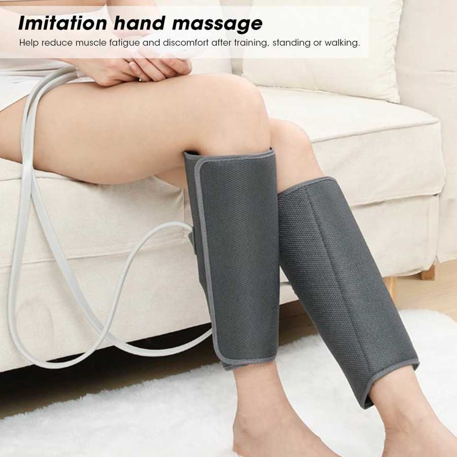 Leg Air Compression Massager Simple Operation 3 Strength Compress Comfortable Massaging Leg Wrap Massager Relieves Stress
