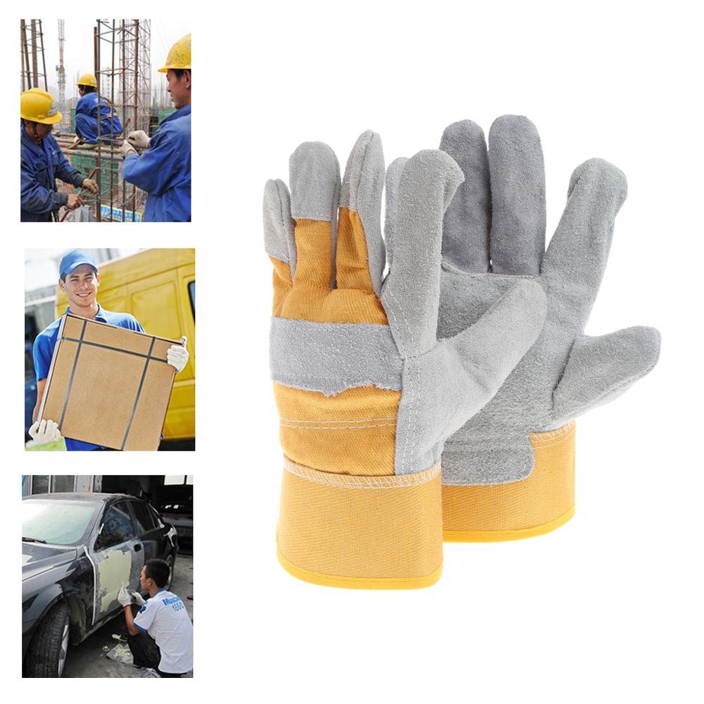 1 paire travail gants de protection épais sécurité travail usine réparation résistant à l'usure