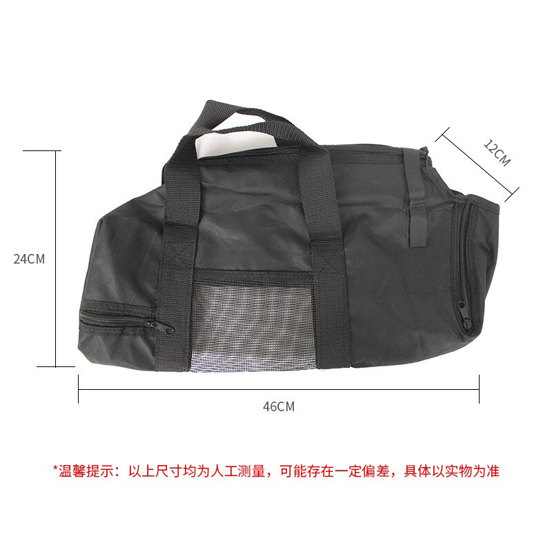Multi-functional Cat Washing Bag Shower Mesh Bag Adjustable Mesh Cat Grooming Nail Trimming Injecting Anti Scratch Bite Bag