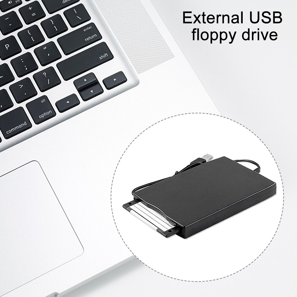 Floppy Drive Plug And Play 1.44M FDD Laptop PC Plastic Durable Travel Portable External Disk Computer Accessories USB Interface