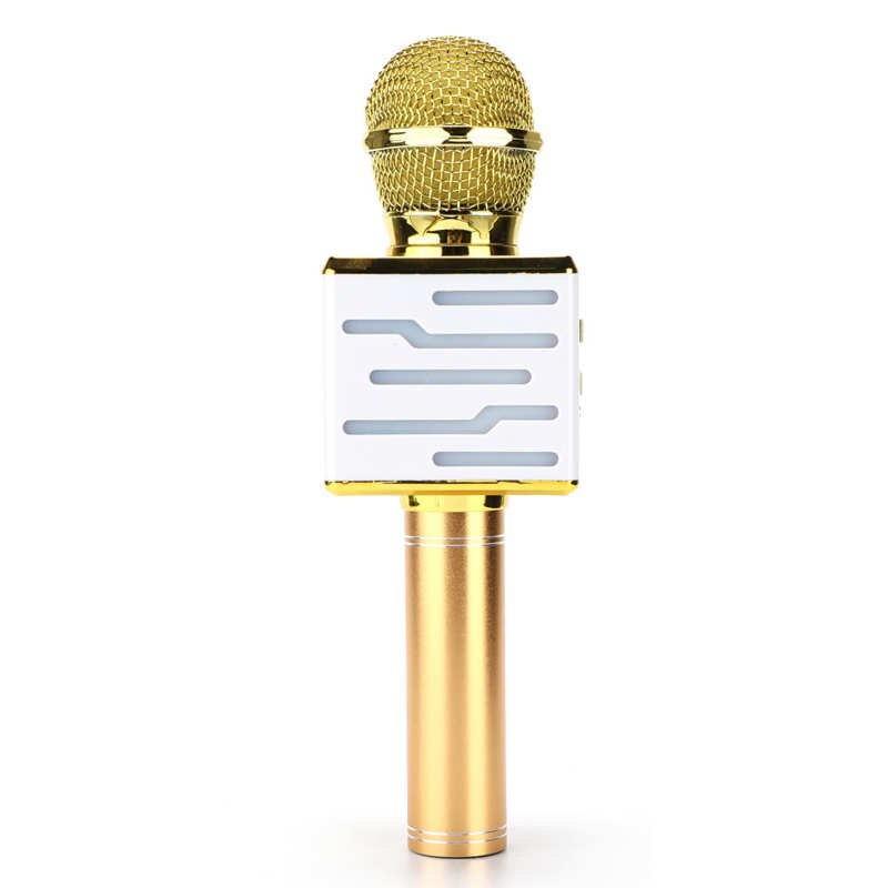 Microphone Portable sans fil, 5V DC, avec de réverbération, pour le chant