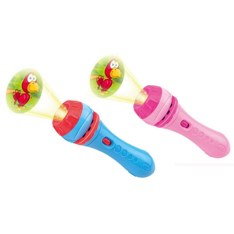 Lampe de poche pour le coucher, projecteur de conte de fées pour enfants, Projection scientifique et jouets éducatifs pour bébés