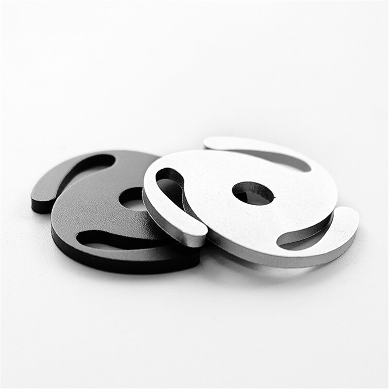 Light Weight 45 RPM Center Adapter Balanced Metal Disc for LP Vinyl Record Player 7.5mm Center Hole