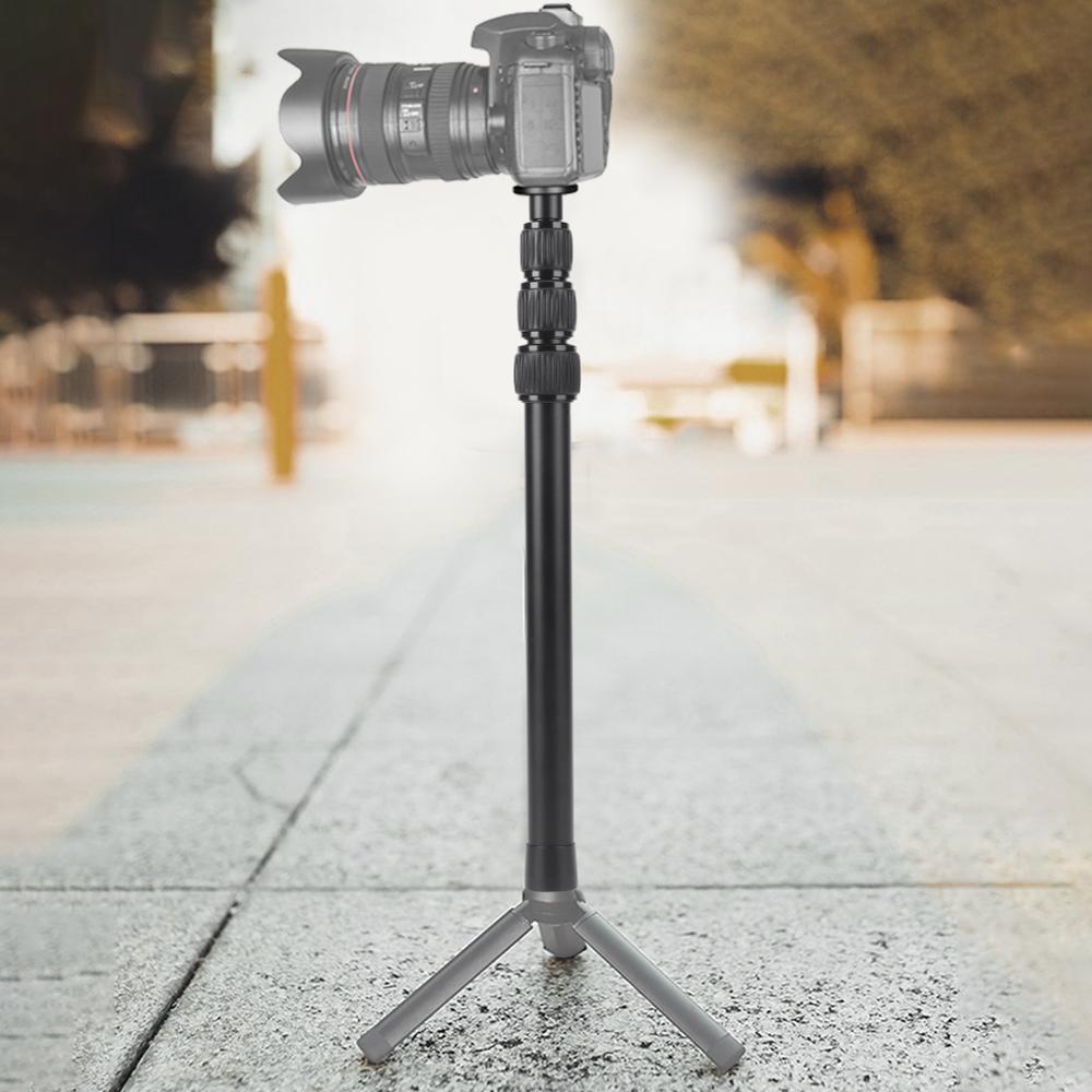 Universal Retractable Four Sections All Metal Extension Rod for Phone Mirrorless Camera Shoot