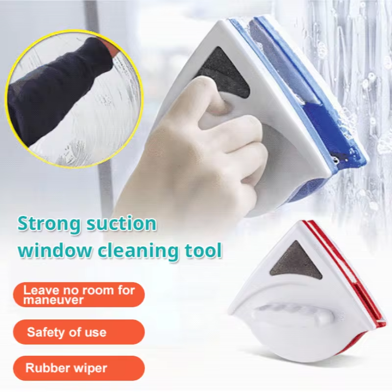 2024 Magnetische Glazenwasser Borstel Voor Het Wassen Van Ramen Wassen Huis Magneet Huishoudelijke Ruitenwisser Reiniger Glas Ruit Reiniging Tool