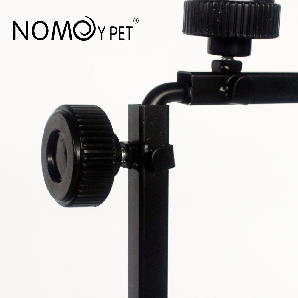 Reptile Adjustable Floor Lamp Stand Light Holder Landing Lamp Bracket Metal Lamp Support for Reptile Terrarium Heating Light