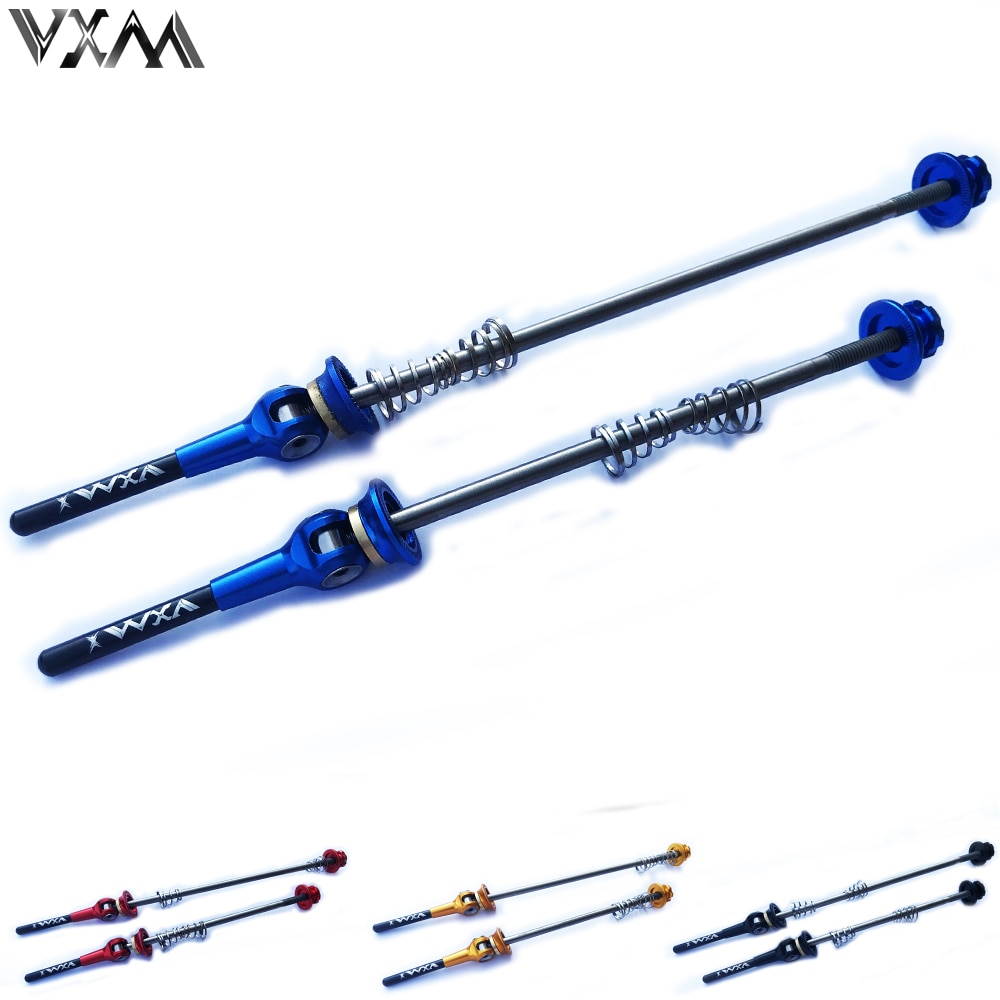 VXM Fahrrad Spieße Titan Ti Achse Spieße QR MTB Rennrad Schnellspanner Vorne 100 Hinten 135mm Rad Hub spieße Fahrrad Teile