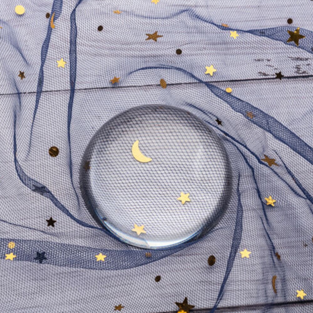 Boule de cristal demi-sphère transparente, 40/60/80MM, presse-papiers, verre grossissant, de décoration