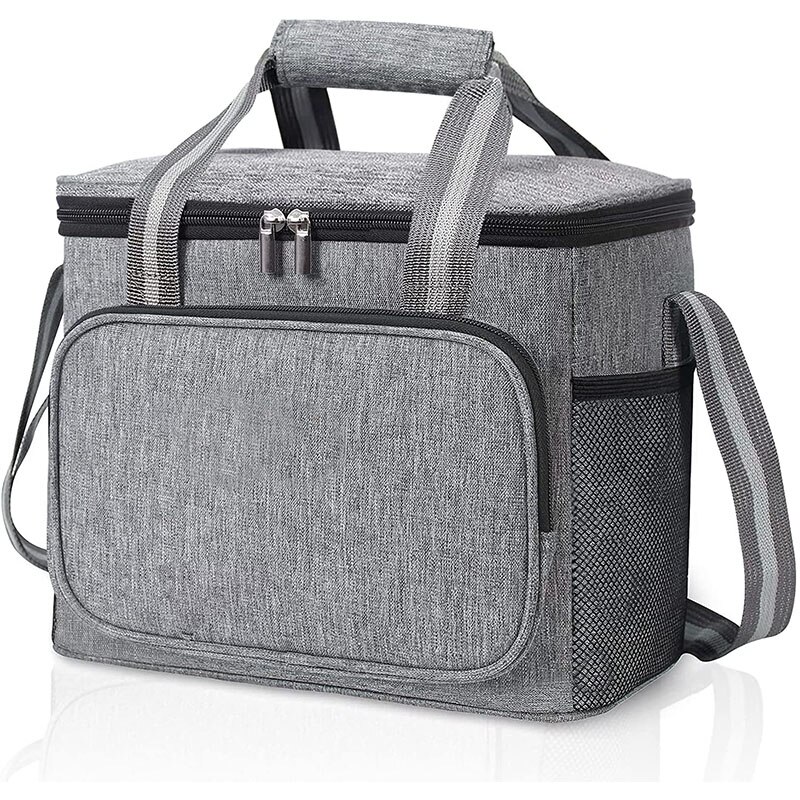 Sac à main isotherme pour pique-nique, capacité étanche de 15l, boîte à déjeuner, sac à main pour voyage, glacière Portable, sacs alimentaires pour hommes, femmes et enfants