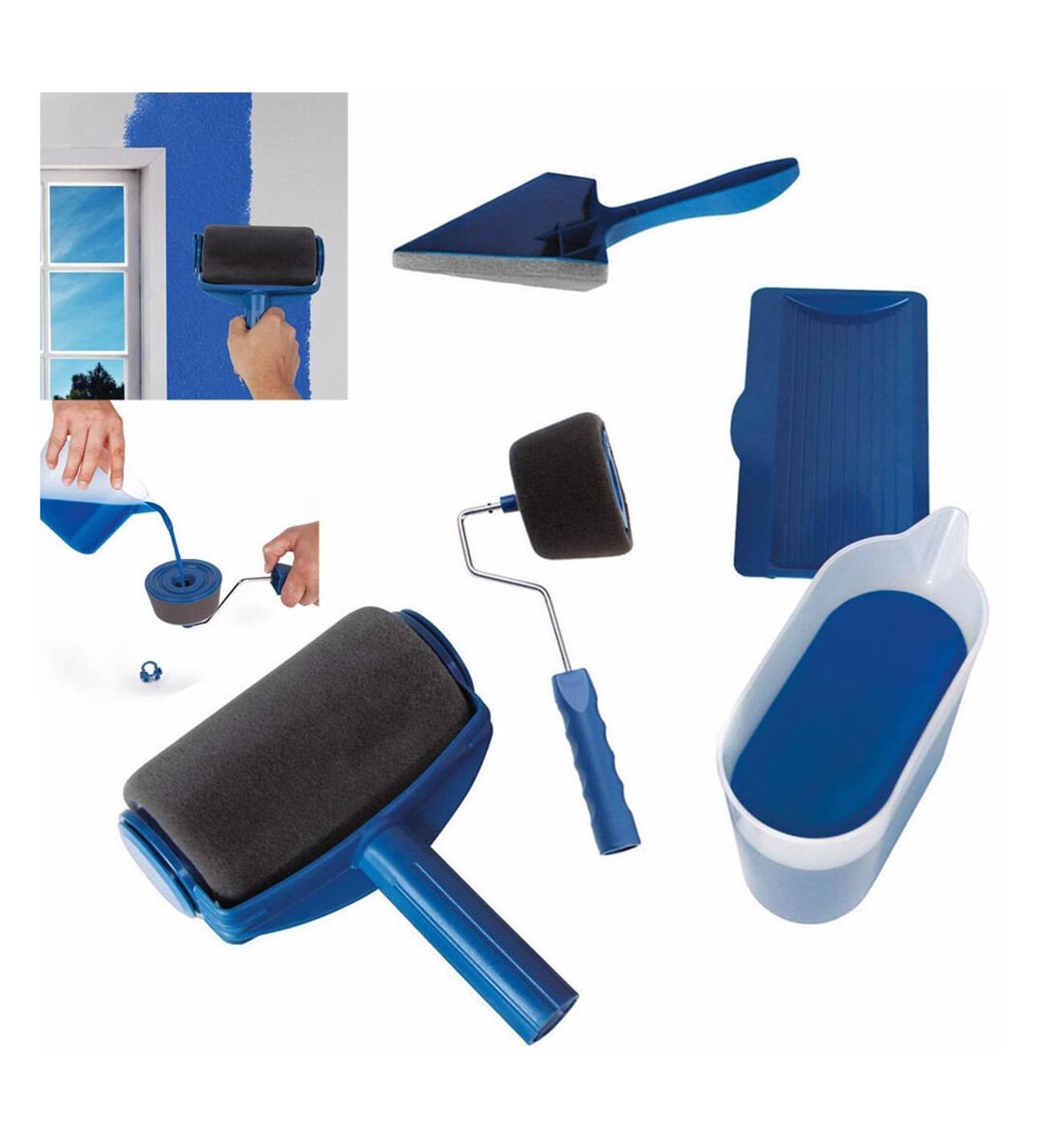 Rodillo de pintura sin goteo, conjunto de rodillos de pintura para pared