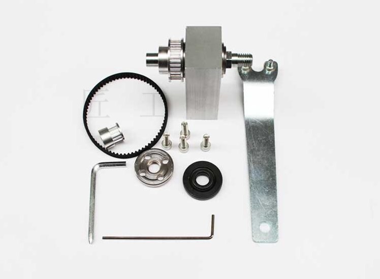 Precision table saw spindle assembly, miniature woodworking table saw spindle base, DIY cutting machine, table saw