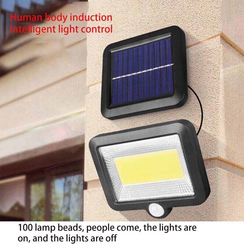 Veranda Lamp Solar Light Outdoor Motion Sensor Recharge Solar Wandlamp Waterproo