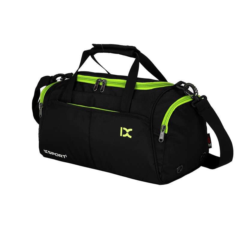 Multifunctionele Outdoor Sport Voetbal Tas Voetbal Tas Multi-layer Voetbal Tas Met Onafhankelijke Schoen Magazijn: Black and Yellow