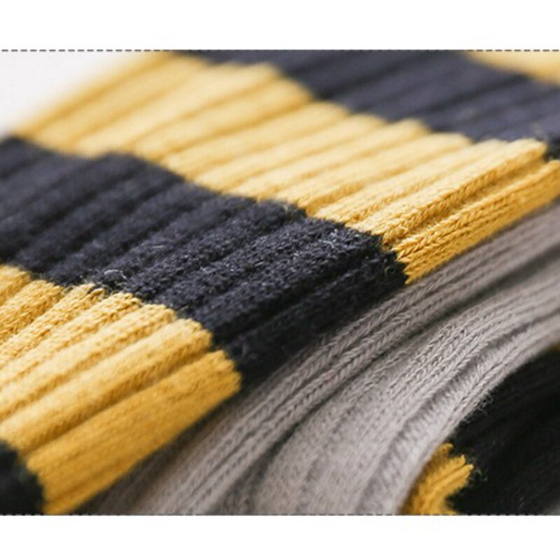 Pantimedias a rayas para niñas pequeñas, mallas de algodón de , pantalones tejidos, ropa de 1 a 8 años, primavera y otoño