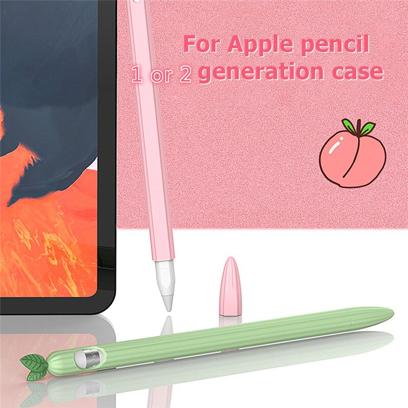 Dla tabletu iPad Touch długopisy etui na Apple Pencil 1 2 ekran dotykowy piórnik odporny na zarysowania dotykowy rysik ochronny