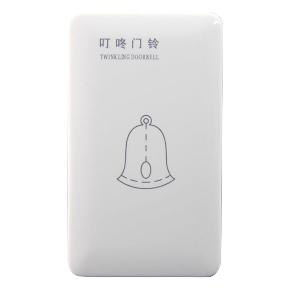 AC 220V Doorbell Strong Electric Sound Hairpin Type Mechanical Household 2 Line Hotel Wired Exchange Wall Mounted Bell