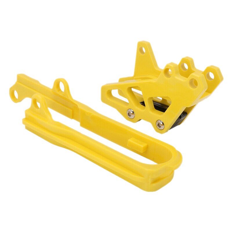 Motorcycle Chain Slider Guide Protector + Chain Guide Guard ABS Plastics for Suzuki DR-Z400 DR-Z400E DR-Z400S 2000