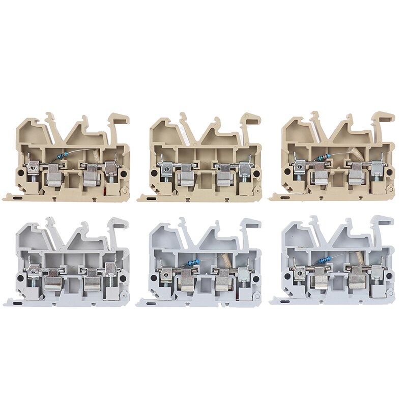JASK1EN avec fusible équivalent au bornier à fusible à vis pour connecteur de Rail Din 1pc de